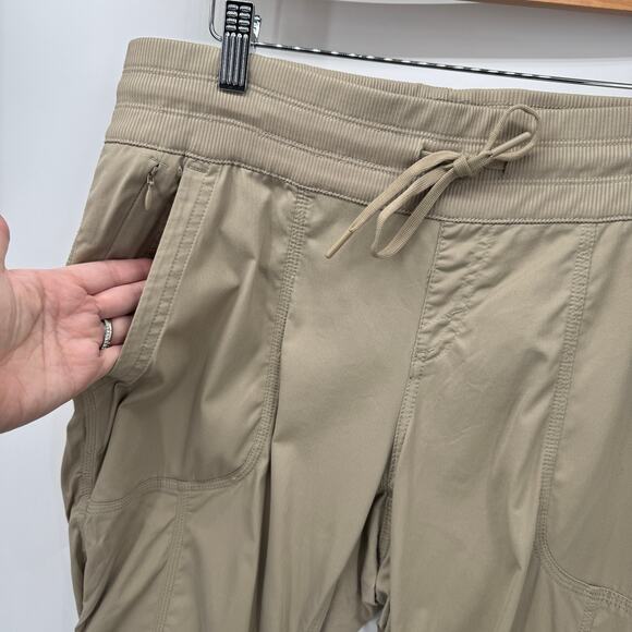 The North Face Aphrodite Pants Womens Large Khaki Tan Hiking Gorpcore UPF 40+ - Picture 6 of 10